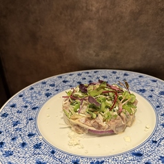 鰹タタキのタルタル仕立て