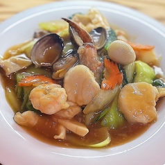 生麺仕込みの五目あんかけ焼きそば