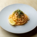 料理メニュー写真 大葉とレモンの明太子パスタ
