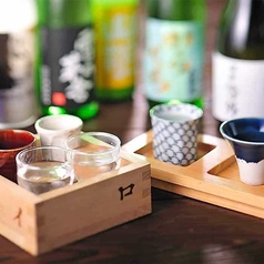日本酒四種飲み比べイロハニ枡