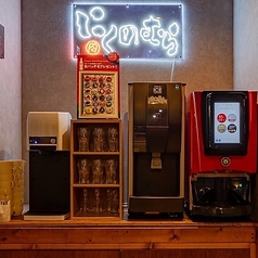 ソフトドリンクも充実！