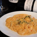 料理メニュー写真&nbsp;海老とホタテのトマトクリームパスタ