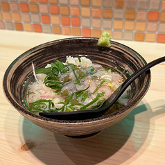 お茶漬け (塩辛・たこわさ)