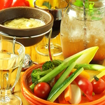 契約農家さんから仕入れるお野菜が自慢です◎