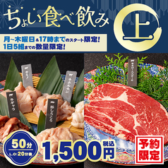 焼肉ダイニング ちからや 仙台駅前店のコース写真