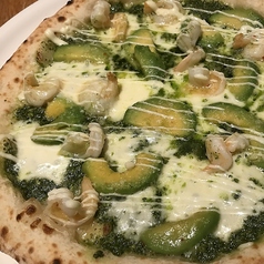 海老とアボカド（バジルソース）