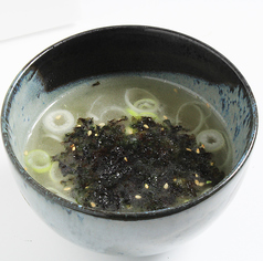 のりスープ