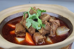 [57]牛肉の土鍋煮込み