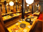 60名様用個室のご利用可能です。会社宴会等、大きな飲み会にも対応できますのでぜひご相談ください♪