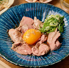 二代目白レバーとろ塩ユッケ
