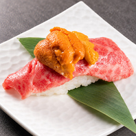 絶妙な火入れで味わう、厳選肉の炙り焼き◎