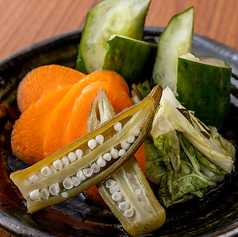 季節の漬物