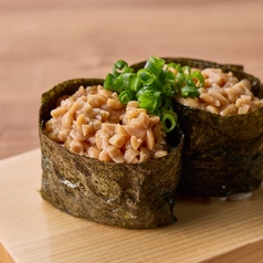 納豆軍艦 (2貫)
