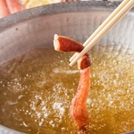 新鮮な海の幸◆蟹しゃぶ・鮮魚のお刺身は全国の日本酒とも相性抜群◎