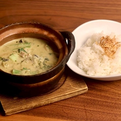 鶏のココナッツグリーンカレー