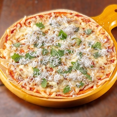 豊浜しらすとトマトの和風ピザ