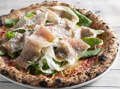 生ハムとルッコラ