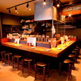 デートにも、サク飲みにも重宝するカウンター席！