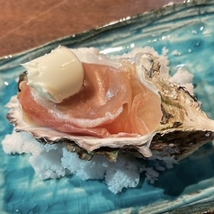 牡蠣×生ハムクリームチーズ
