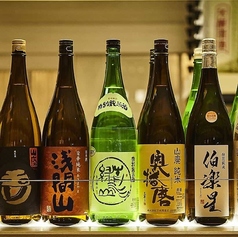 全国各地から選りすぐりの日本酒をご用意しております!