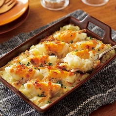 マッシュポテトとチーズのオーブン焼き