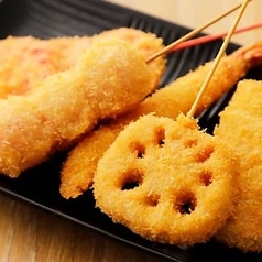 串カツ盛り合わせ