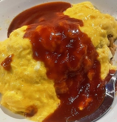 ふわトロチキンオムライス