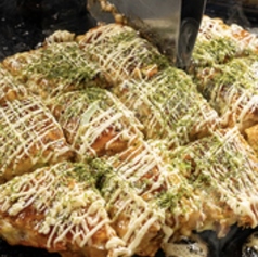 名物小町のお好み焼き