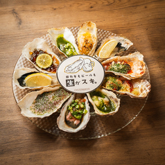 牡蠣 寿司 海鮮 土鍋ご飯 居酒屋 #カキもビールも生がスキ。天神大名店のおすすめ料理1