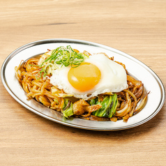 ホルモン味噌焼きそば