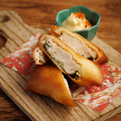 鶏ささみとマヨの春巻き