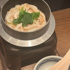 富山湾の宝石白海老の釜飯ご飯