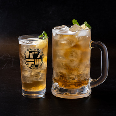 黒糖漬け込みパインサワー