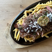 豪快な肉料理！