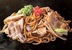 いか豚焼そば ソースor塩だれ