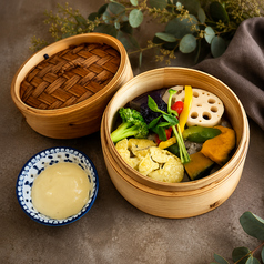 野菜のセイロ蒸し