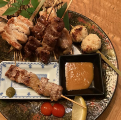 特選串焼盛り合わせ(5本)