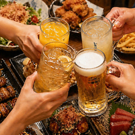 食べ放題コースは2,980円からご用意。