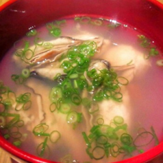 牡蠣のおすまし