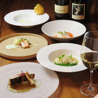 旬の厳選食材とBGMが織りなす美食の饗宴