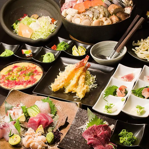 甲子園駅徒歩1分！新鮮食材が織りなす和洋創作で五感を刺激する宴をリーズナブルに