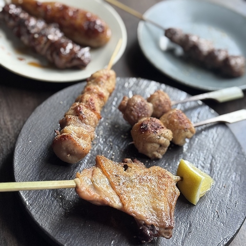 北海道中札内産若どりにこだわった「ヤキトリ」や季節野菜を豚肉で巻いた「野菜巻串」
