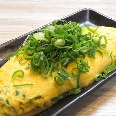 葱の和風オムレツ