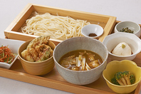 鱧天丼と豚カレーつけうどん御膳 1,680円