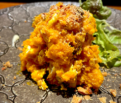 かぼちゃとクリームチーズのサラダ