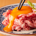 料理メニュー写真 A4和牛の炙りユッケ