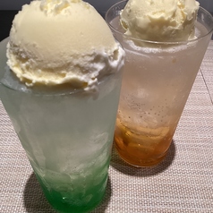大人のクリームソーダ