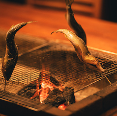 愛知県産 鮎/鮭ハラスいくらがけ
