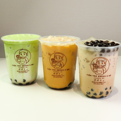 多様なタピオカドリンク♪