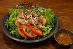 蒸し鶏の中華風サラダ